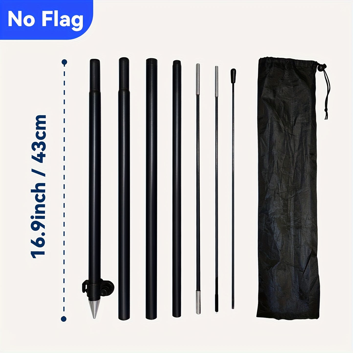 Double-Sided Floral Swooper Banner | Flowers Feather Flag with Pole Kit, Aluminum and Polyester, Bright Open Decoration for Flower Shop and Garden Center Yard Sign, No Electricity Needed