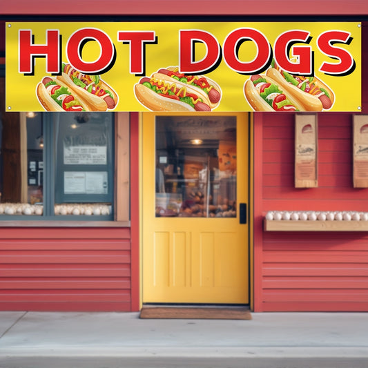 Hot Dogs Banner