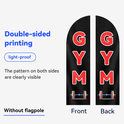 GYM Feather Flag