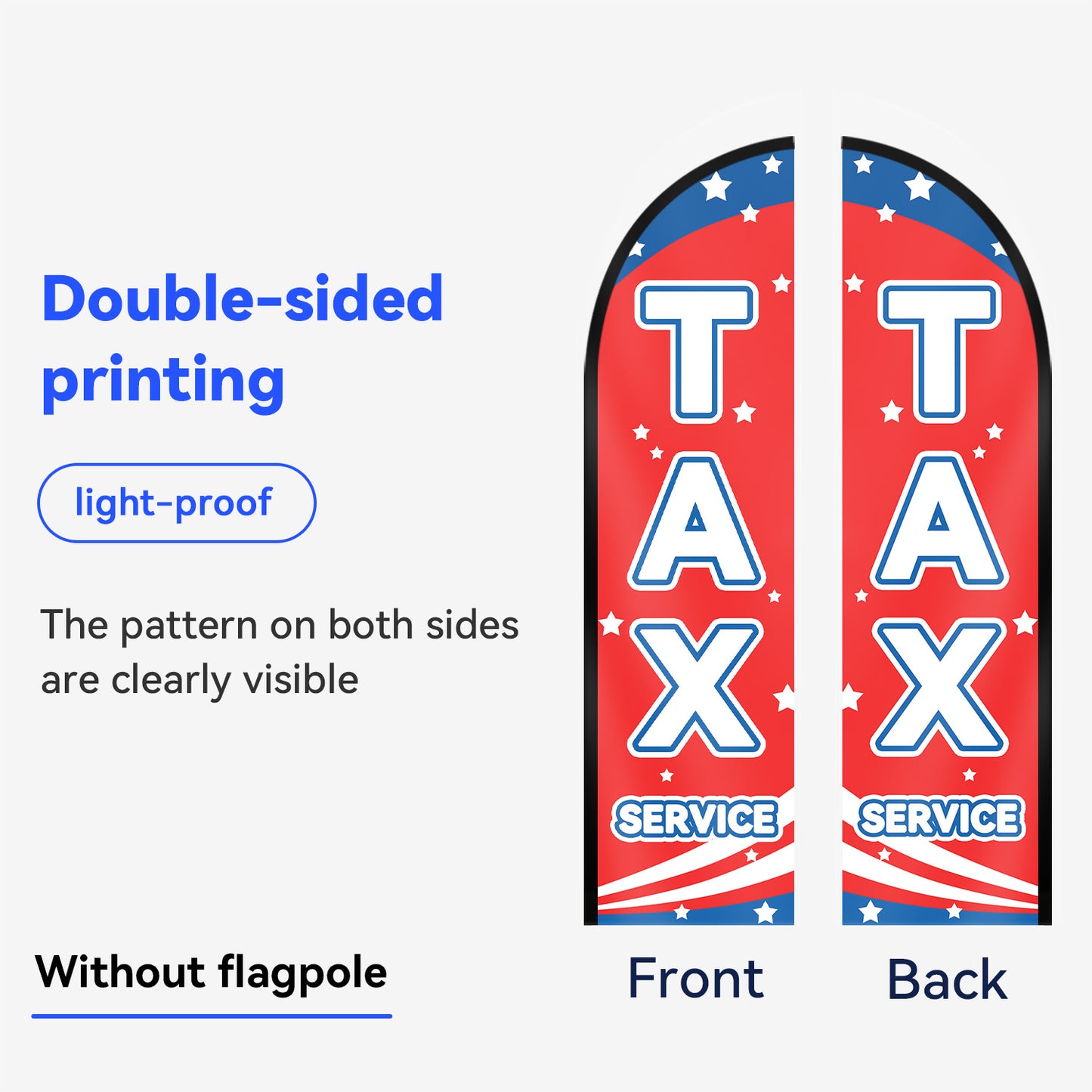 TAX Feather Flag