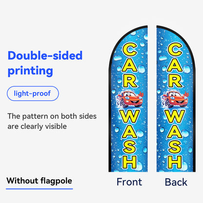 CAR WASH Feather Flag