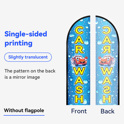 CAR WASH Feather Flag