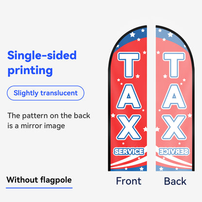 TAX Feather Flag