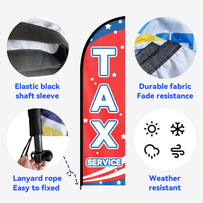 TAX Feather Flag