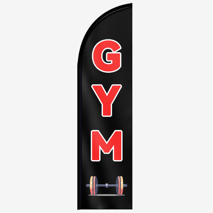 GYM Feather Flag