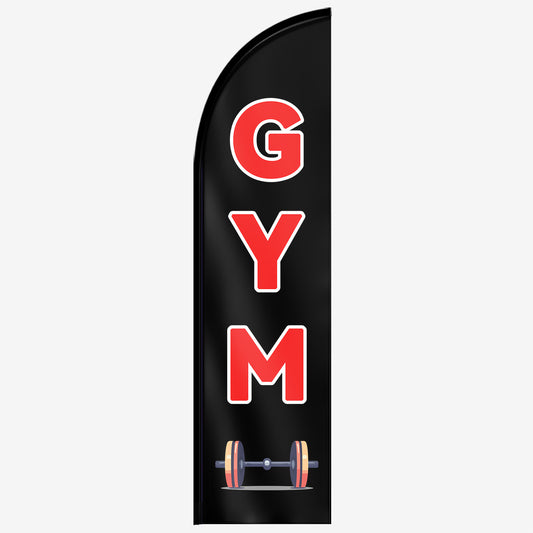 GYM Feather Flag