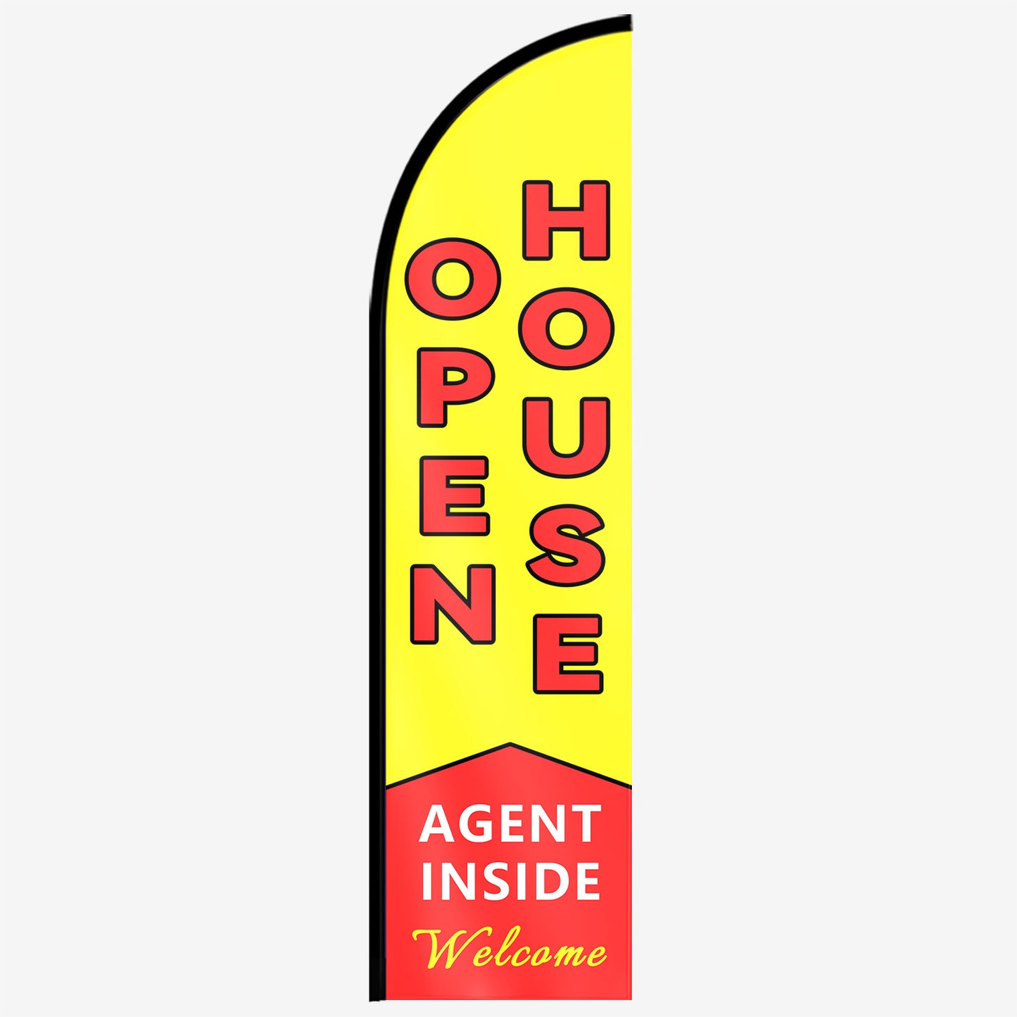 Open House Feather Flag