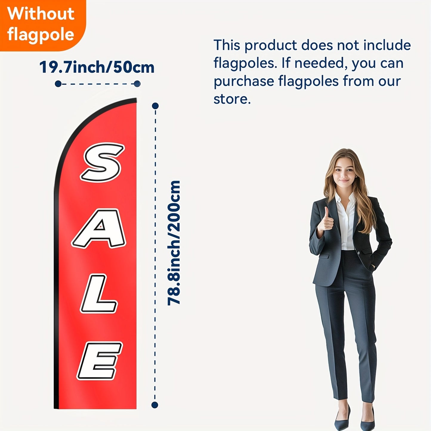 1pc Polyester Car Shop Sign Flag - "We Finance Here, Buy Here Pay Here" Deal Advertising Banner for Auto Dealerships, Single-Sided Print, Pole Mount, Durable Fabric, No Flagpole Included