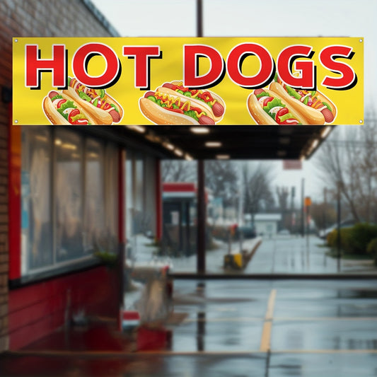 Hot Dogs Banner