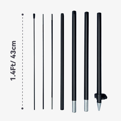 8FT Feather Flag Pole Kit
