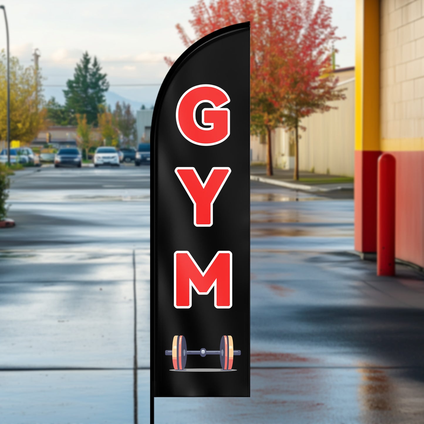 GYM Feather Flag