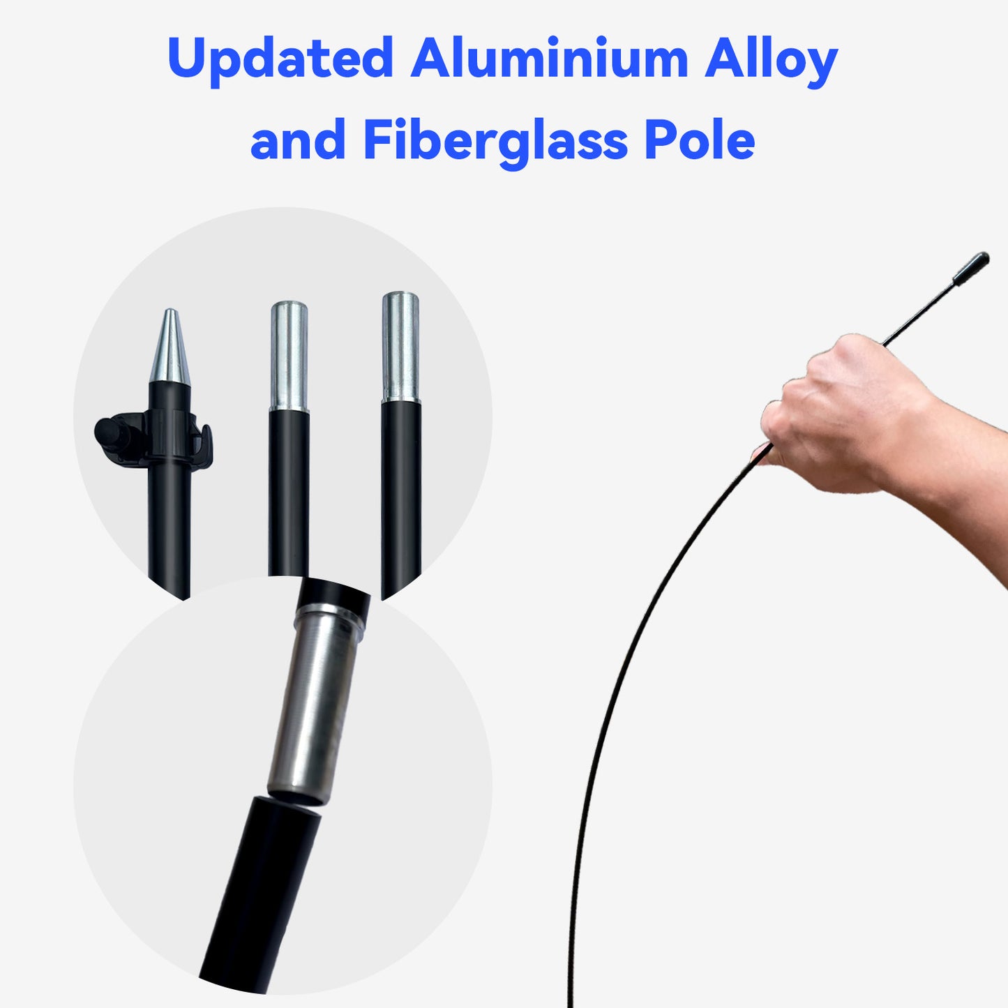 8FT Feather Flag Pole Kit