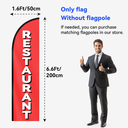 Restaurant Feather Flag