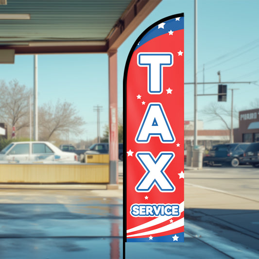 TAX Feather Flag