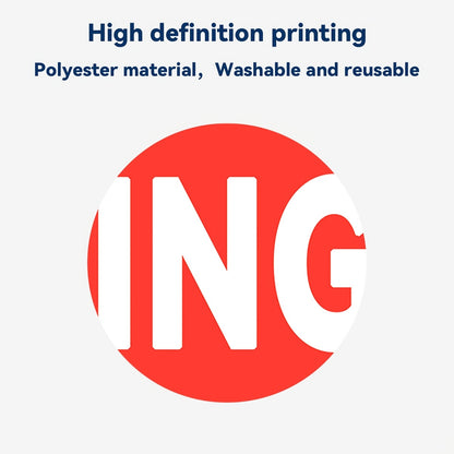 A 'NOW HIRING' Banner, Suitable for Outdoor Use, Shop Signage, And Promotional Displays, Ideal for Commercial Advertising Events. Made of Polyester Fabric, It Comes with Four Grommets for Easy Hanging.