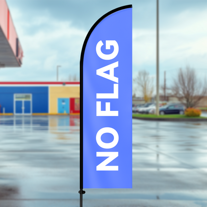 8FT Feather Flag Pole Kit, Fits 1.6x6.6FT / 1.6x6.1FT Feather Flags