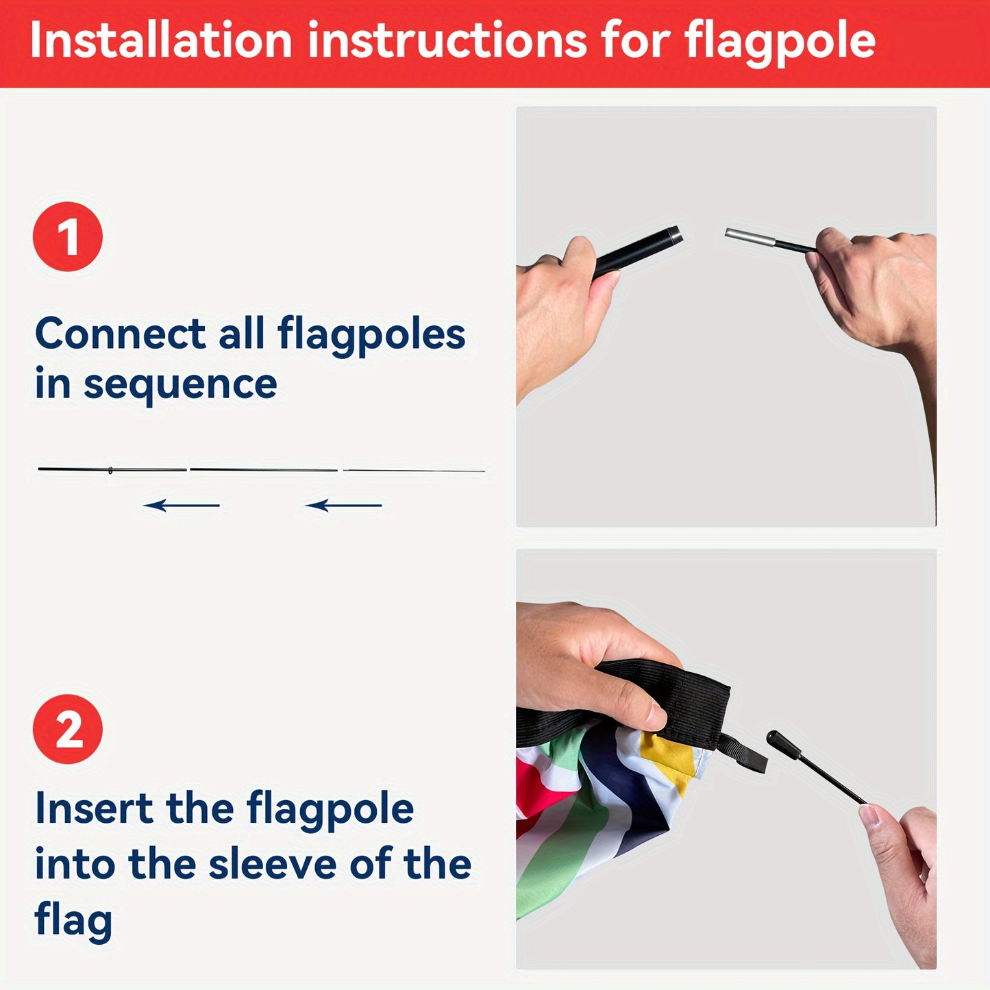 Feather Flag Pole- Grounding stake