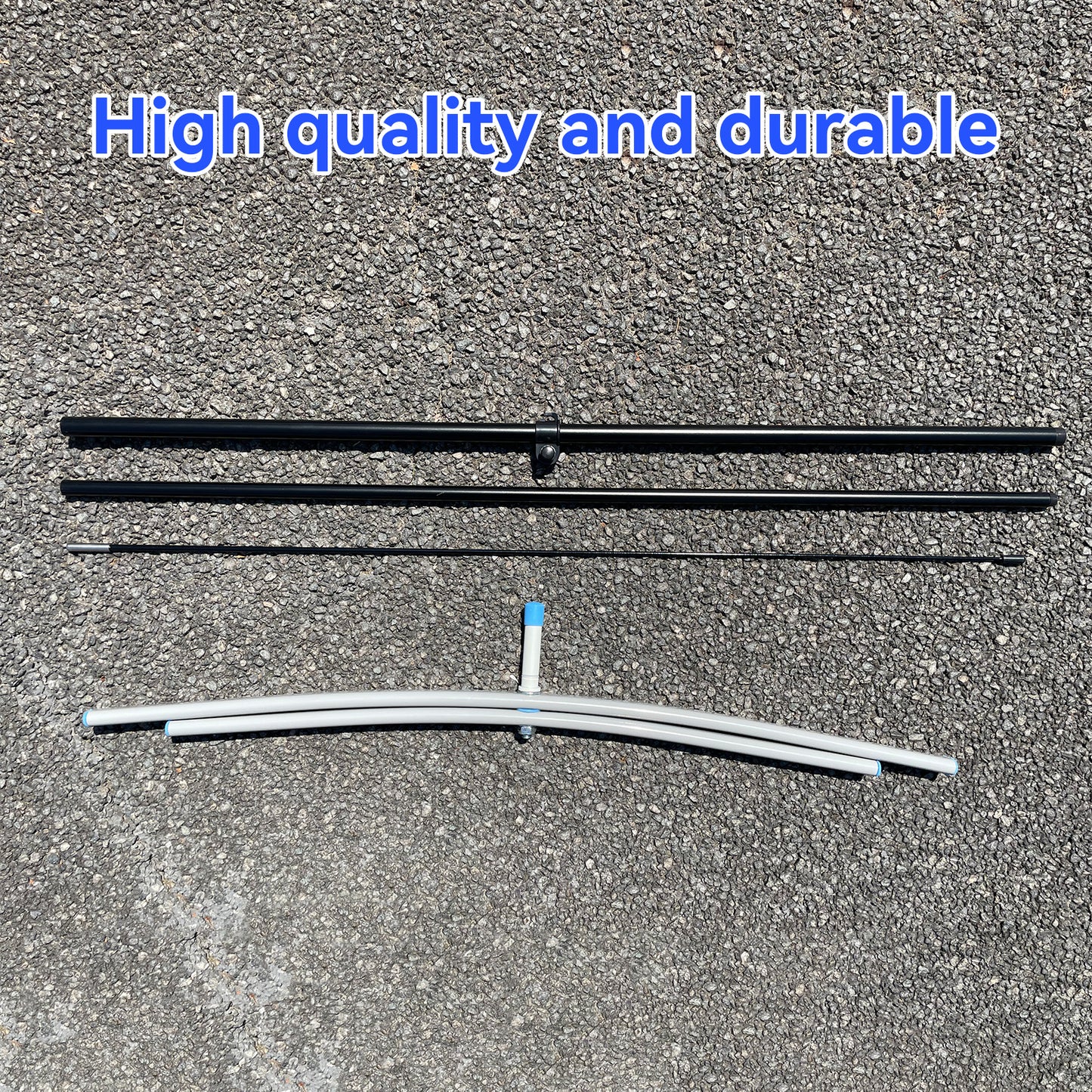 Flagpole with X Base