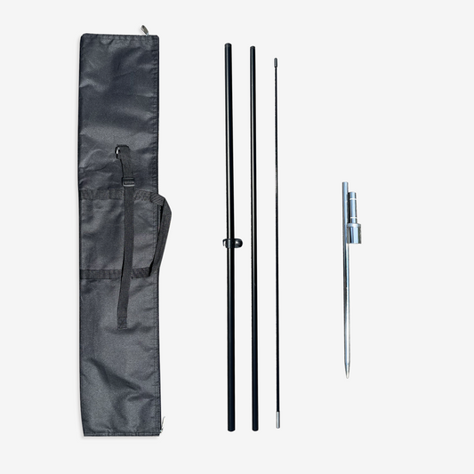 Flagpole with Ground Stake and Qxford bag