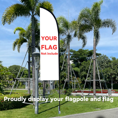 Flagpole with Ground Stake and Qxford bag