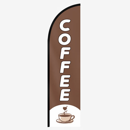 COFFEE Feather Flag
