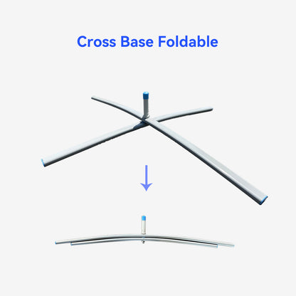 Flagpole with X Base