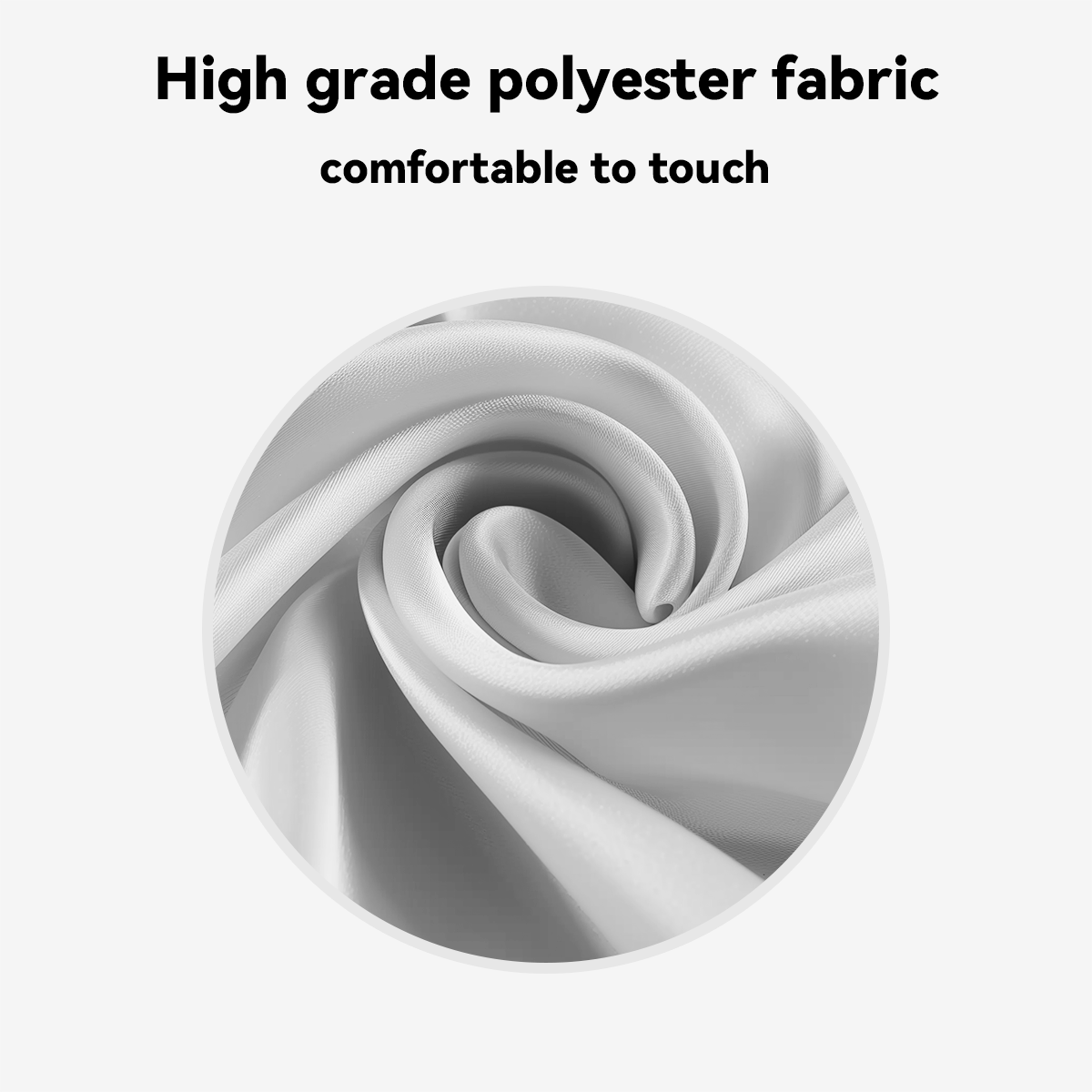 High-grade polyester fabric used for custom banners